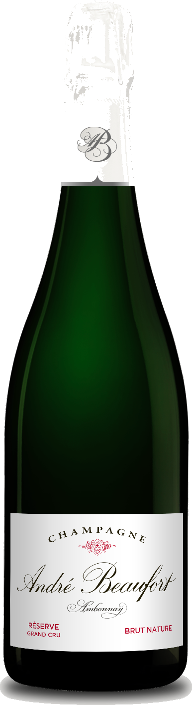 Bottiglia di Champagne André Beaufort Grand Cru Ambonnay